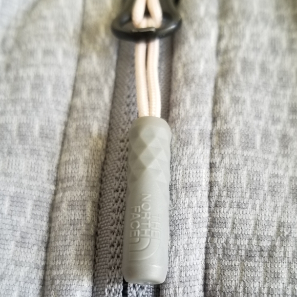 The North Face Momentum Fleece Full Zip Jacket Size Medium In Gray - Picture 8 of 11